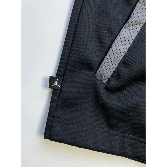 Air Jordan 85-05 20th Anniversary Track Jacket Zip Up Black Red Gray Mesh Men L - Picture 4 of 7